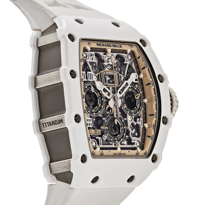 Richard Mille RM 11-03 'Last White Edition' cronógrafo automático flyback branco-