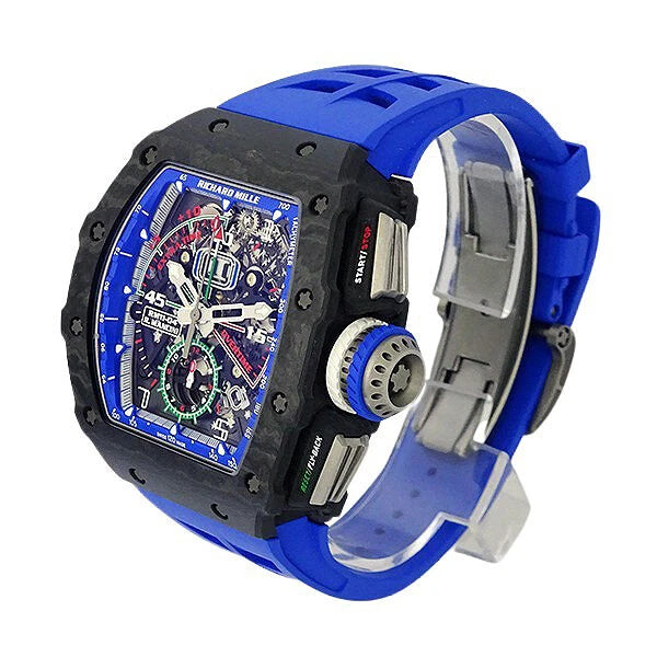 Relógio masculino Richard Mille RM11-04 Flyback cronógrafo Roberto Mancini TO170887-