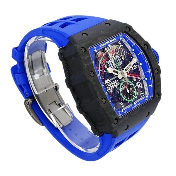 Relógio masculino Richard Mille RM11-04 Flyback cronógrafo Roberto Mancini TO170887-
